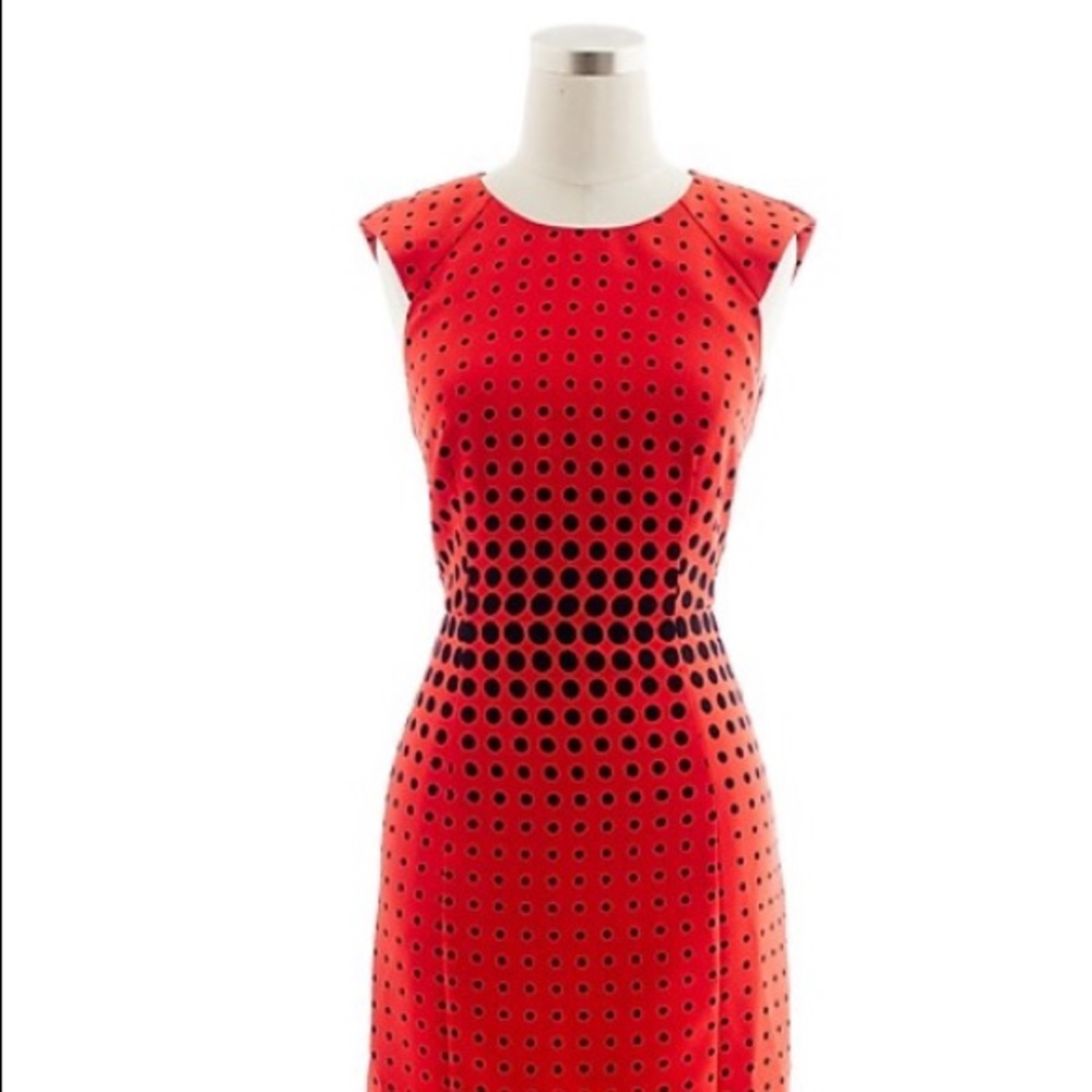 NWT J. Crew Optic Dot Dress